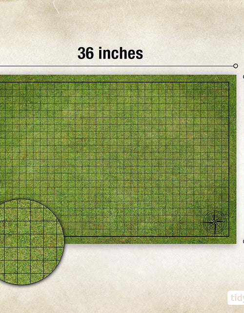 Load image into Gallery viewer, Dungeons and Dragons Starter Set | 3 X Double Sides 24X 36 Game Grid Mat | 6 Terrains Includes Dry Erase Markers, Eraser, Dice and Clips
