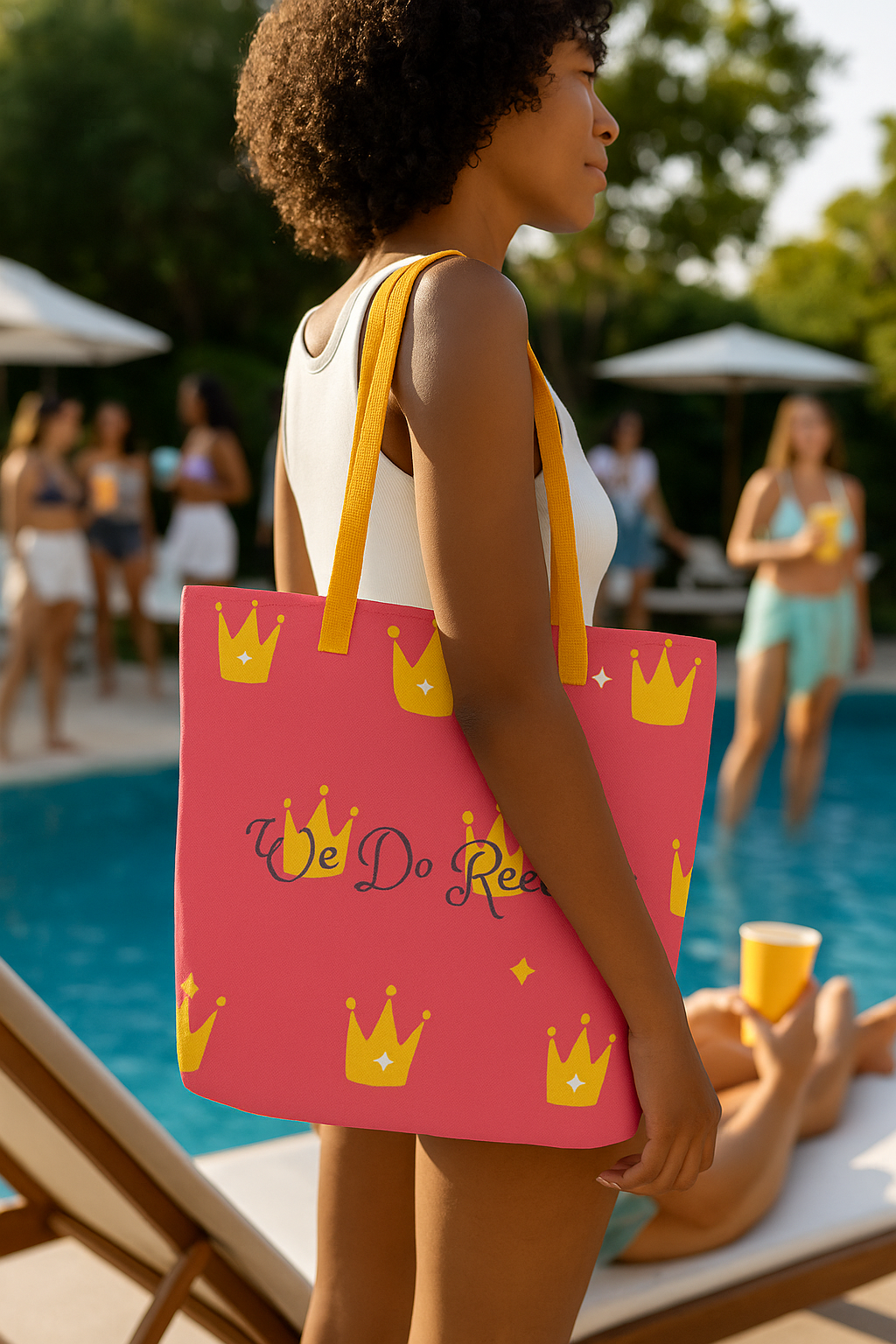 👑 We Do Recover – Crown Edition Tote Bag