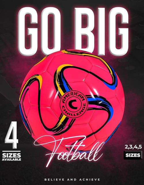 Load image into Gallery viewer, Brasilia Soccer Ball Size 2 &amp; Size 3 &amp; Size 4 &amp; Size 5 - Match Soccer Ball - 5 Colors - Kids, Youth &amp; Adult Soccer Players
