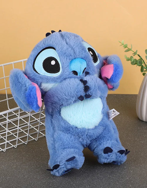 Load image into Gallery viewer, 2024 New Lilo&amp;Stitch Plush Doll Breath Child Peluche Kawaii Soothes Toy Anime Baby Music Light Sleep Toys Pink Stitch Kid Gifts
