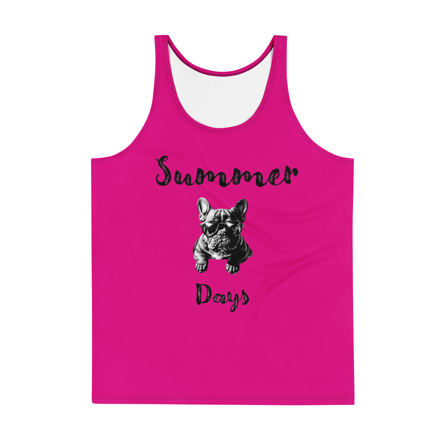 🐾 Summer Days – Frenchie Vibes Tank Top