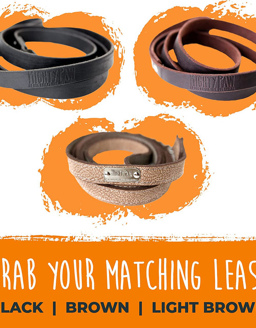 Load image into Gallery viewer, Leather Dog Collar, Super Soft Distressed Leather- Premium Quality, Modern Stylish Look
