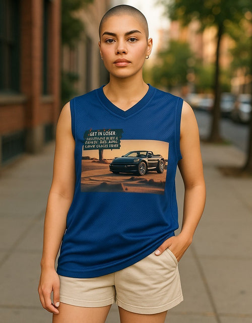 Cargar imagen en el visor de la Galería, Gonna Have A Spiritual Awakening - Blue Basketball Jersey

