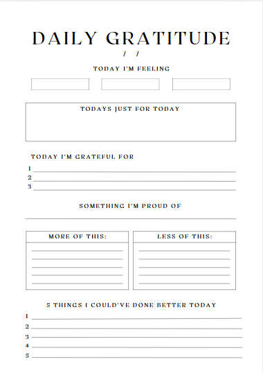 ✏️📓 Green & White Speckled - 90 Day Daily Gratitude Journal